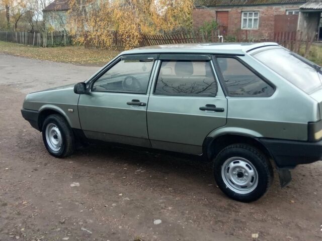 Зеленый ВАЗ 2109, объемом двигателя 1.3 л и пробегом 330 тыс. км за 566 $, фото 5 на Automoto.ua