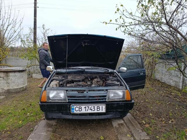 Зеленый ВАЗ 2109, объемом двигателя 1.3 л и пробегом 500 тыс. км за 1000 $, фото 6 на Automoto.ua