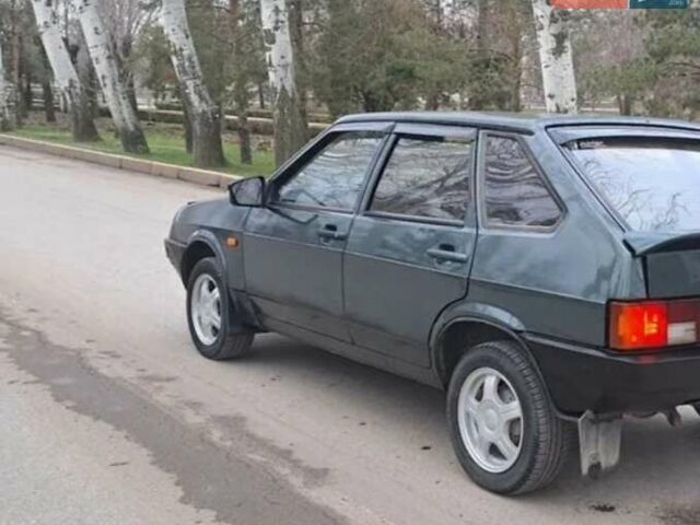 Зеленый ВАЗ 2109, объемом двигателя 1.3 л и пробегом 352 тыс. км за 700 $, фото 1 на Automoto.ua