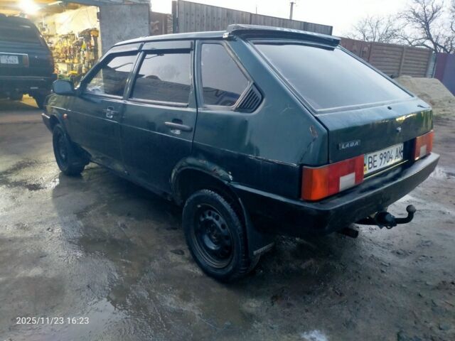 Зеленый ВАЗ 2109, объемом двигателя 1.3 л и пробегом 333 тыс. км за 650 $, фото 5 на Automoto.ua