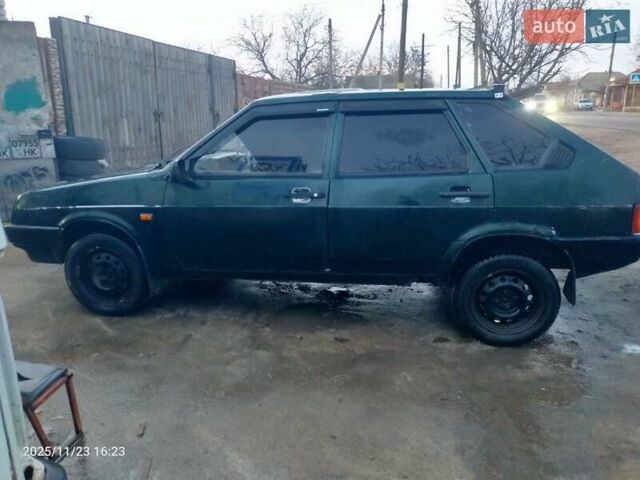 Зеленый ВАЗ 2109, объемом двигателя 1.3 л и пробегом 333 тыс. км за 650 $, фото 4 на Automoto.ua