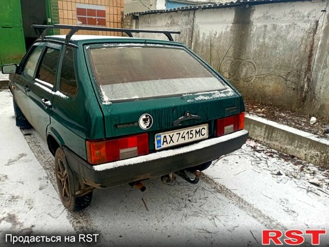 Зеленый ВАЗ 2109, объемом двигателя 15 л и пробегом 130 тыс. км за 1500 $, фото 1 на Automoto.ua