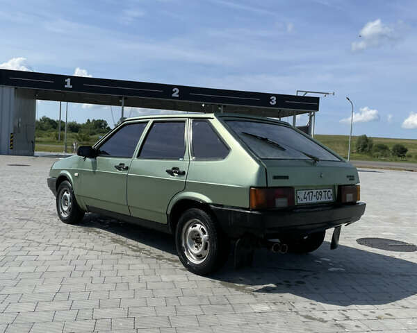 Зеленый ВАЗ 2109, объемом двигателя 1.5 л и пробегом 156 тыс. км за 1100 $, фото 2 на Automoto.ua