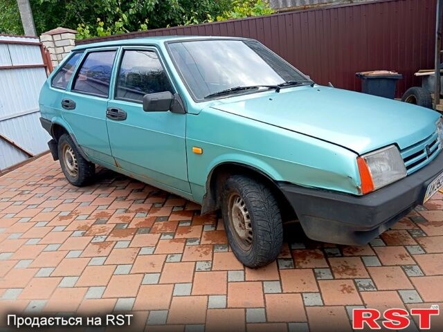 Зеленый ВАЗ 2109, объемом двигателя 1.5 л и пробегом 163 тыс. км за 1200 $, фото 1 на Automoto.ua