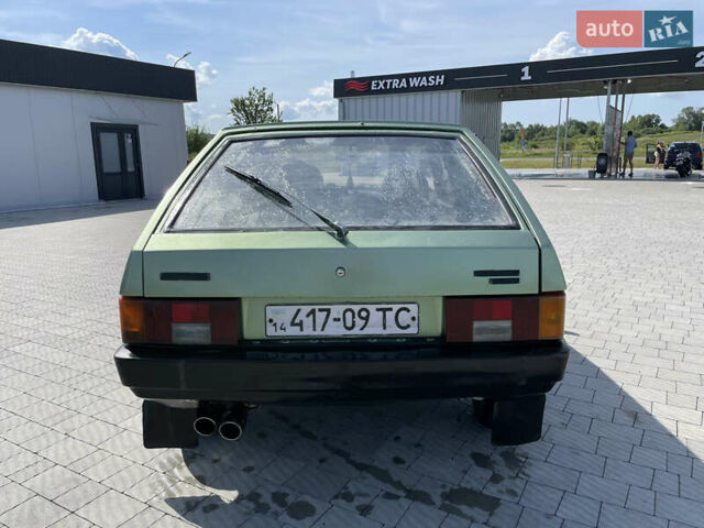 Зеленый ВАЗ 2109, объемом двигателя 1.5 л и пробегом 156 тыс. км за 1100 $, фото 5 на Automoto.ua