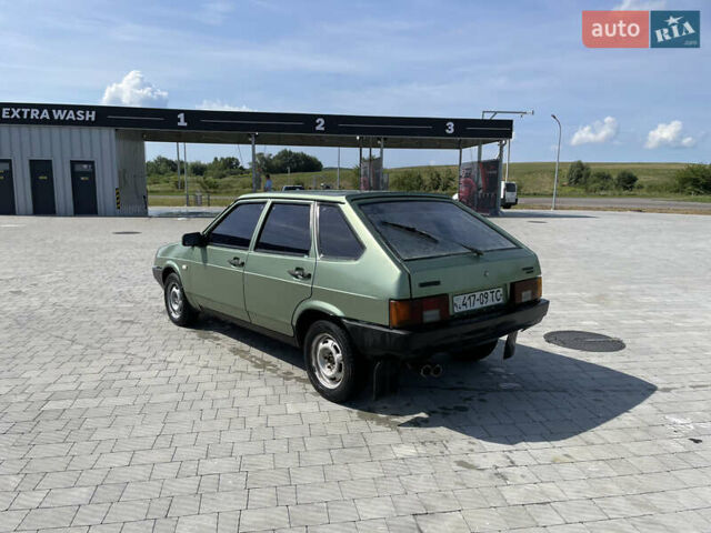 Зеленый ВАЗ 2109, объемом двигателя 1.5 л и пробегом 156 тыс. км за 1100 $, фото 4 на Automoto.ua