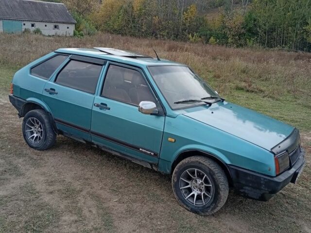 Зеленый ВАЗ 2109, объемом двигателя 1.3 л и пробегом 2 тыс. км за 1200 $, фото 6 на Automoto.ua