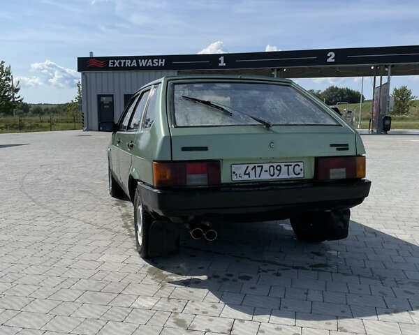 Зеленый ВАЗ 2109, объемом двигателя 1.5 л и пробегом 156 тыс. км за 1100 $, фото 6 на Automoto.ua