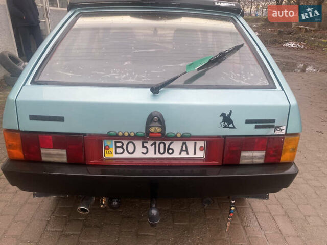 Зеленый ВАЗ 2109, объемом двигателя 1.5 л и пробегом 20 тыс. км за 1290 $, фото 4 на Automoto.ua