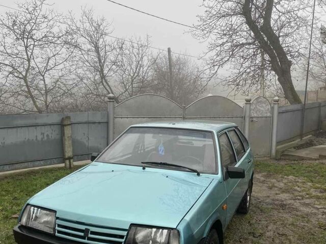 Зеленый ВАЗ 2109, объемом двигателя 1 л и пробегом 230 тыс. км за 1000 $, фото 1 на Automoto.ua