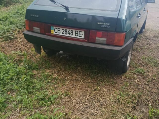 Зеленый ВАЗ 2109, объемом двигателя 1.5 л и пробегом 1 тыс. км за 1350 $, фото 3 на Automoto.ua