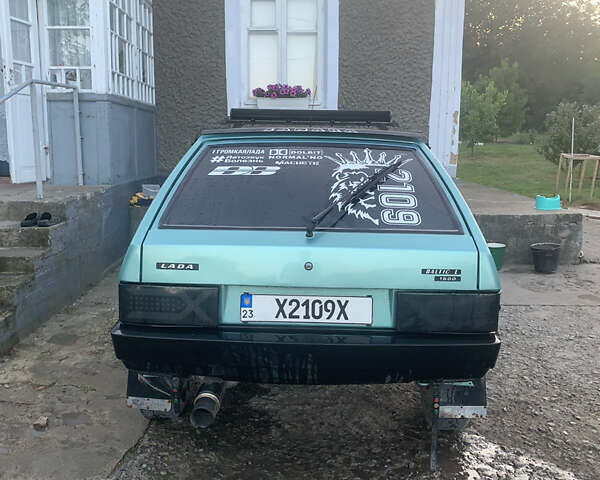 Зелений ВАЗ 2109, об'ємом двигуна 1.5 л та пробігом 200 тис. км за 1800 $, фото 2 на Automoto.ua