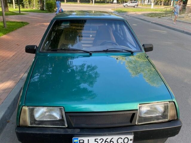 Зеленый ВАЗ 2109, объемом двигателя 1.5 л и пробегом 50 тыс. км за 1400 $, фото 4 на Automoto.ua