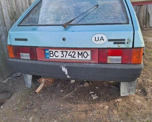 Зеленый ВАЗ 2109, объемом двигателя 1.5 л и пробегом 200 тыс. км за 550 $, фото 1 на Automoto.ua