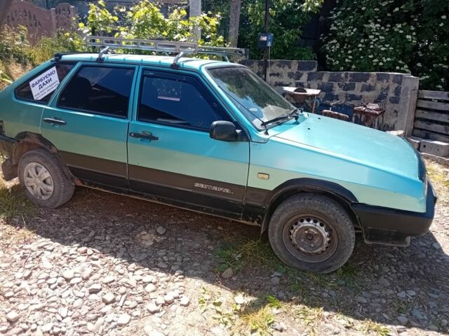Зеленый ВАЗ 2109, объемом двигателя 0 л и пробегом 493 тыс. км за 700 $, фото 1 на Automoto.ua