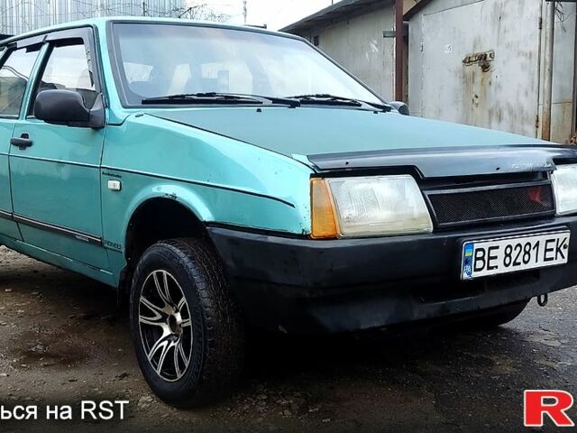 Зелений ВАЗ 2109, об'ємом двигуна 1.5 л та пробігом 250 тис. км за 1500 $, фото 1 на Automoto.ua