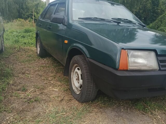 Зеленый ВАЗ 2109, объемом двигателя 1.5 л и пробегом 1 тыс. км за 1350 $, фото 1 на Automoto.ua