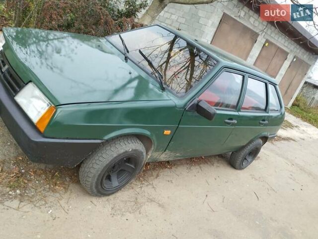 Зеленый ВАЗ 2109, объемом двигателя 1.5 л и пробегом 150 тыс. км за 1300 $, фото 1 на Automoto.ua