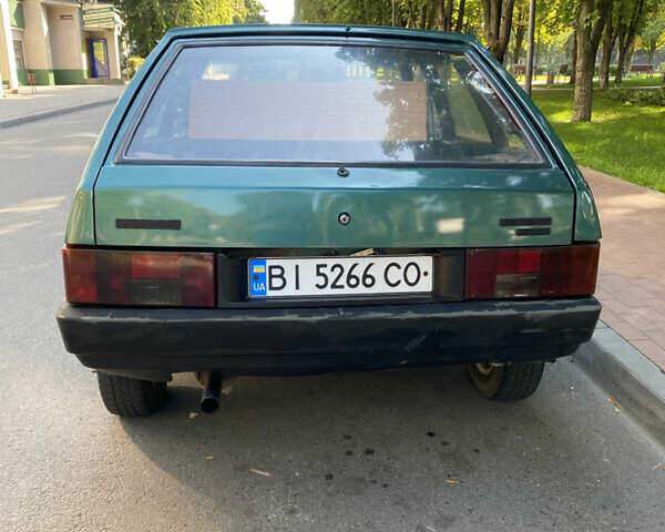 Зеленый ВАЗ 2109, объемом двигателя 1.5 л и пробегом 50 тыс. км за 1500 $, фото 3 на Automoto.ua