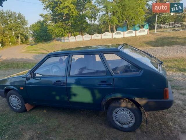 Зеленый ВАЗ 2109, объемом двигателя 1.5 л и пробегом 99 тыс. км за 1200 $, фото 9 на Automoto.ua