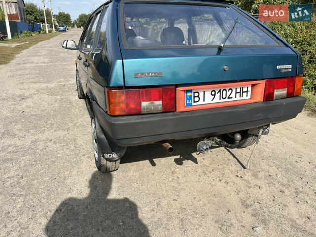 Зеленый ВАЗ 2109, объемом двигателя 1.5 л и пробегом 100 тыс. км за 1500 $, фото 3 на Automoto.ua