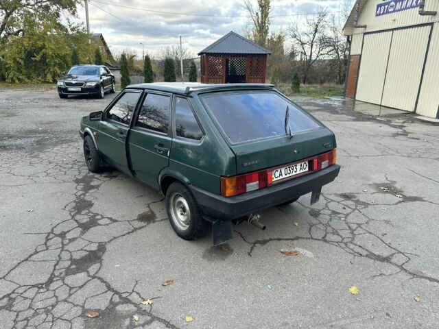 Зеленый ВАЗ 2109, объемом двигателя 1.5 л и пробегом 180 тыс. км за 950 $, фото 3 на Automoto.ua