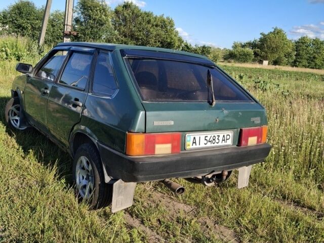 Зеленый ВАЗ 2109, объемом двигателя 1.3 л и пробегом 120 тыс. км за 599 $, фото 3 на Automoto.ua