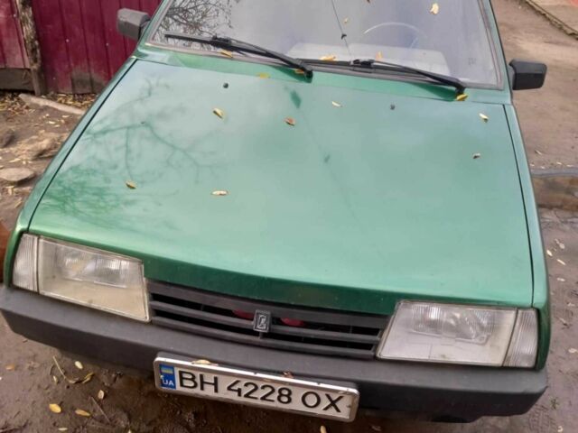 Зеленый ВАЗ 2109, объемом двигателя 1.5 л и пробегом 3 тыс. км за 1143 $, фото 1 на Automoto.ua