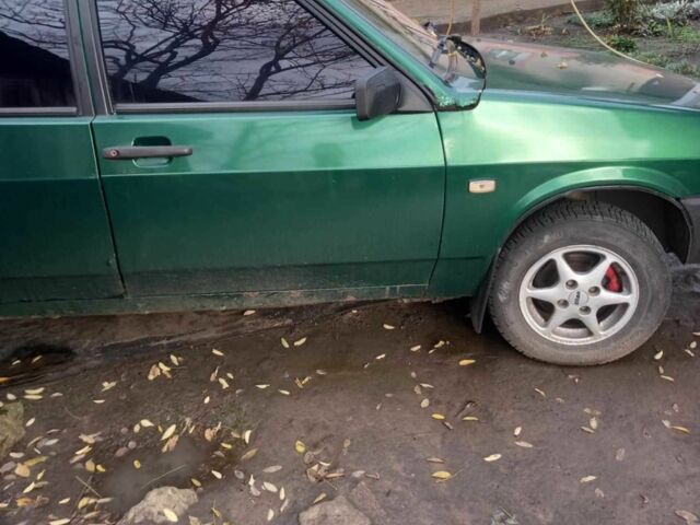Зеленый ВАЗ 2109, объемом двигателя 1.5 л и пробегом 3 тыс. км за 1143 $, фото 2 на Automoto.ua