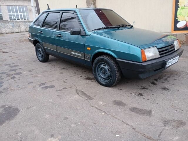 Зеленый ВАЗ 2109, объемом двигателя 1.5 л и пробегом 200 тыс. км за 1191 $, фото 2 на Automoto.ua