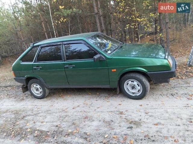 Зеленый ВАЗ 2109, объемом двигателя 1.5 л и пробегом 162 тыс. км за 1750 $, фото 1 на Automoto.ua