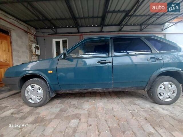 Зеленый ВАЗ 2109, объемом двигателя 1.5 л и пробегом 250 тыс. км за 1100 $, фото 1 на Automoto.ua