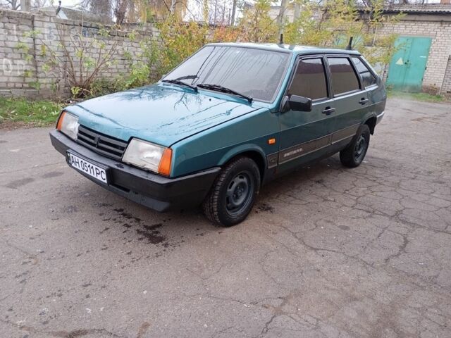 Зеленый ВАЗ 2109, объемом двигателя 1.5 л и пробегом 200 тыс. км за 1191 $, фото 1 на Automoto.ua