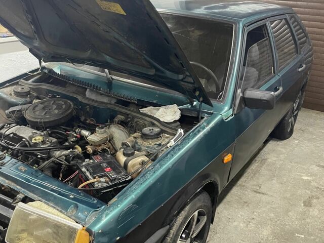 Зеленый ВАЗ 2109, объемом двигателя 0 л и пробегом 183 тыс. км за 550 $, фото 1 на Automoto.ua