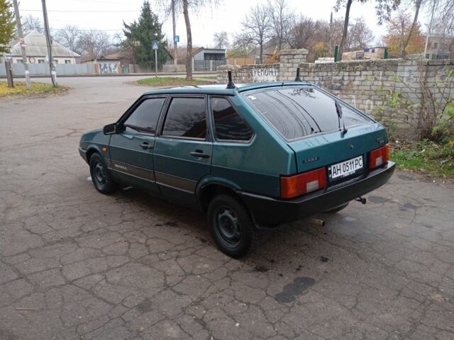 Зеленый ВАЗ 2109, объемом двигателя 1.5 л и пробегом 200 тыс. км за 1191 $, фото 4 на Automoto.ua