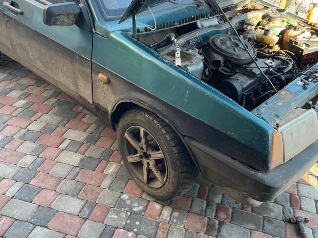 Зеленый ВАЗ 2109, объемом двигателя 0 л и пробегом 193 тыс. км за 600 $, фото 1 на Automoto.ua