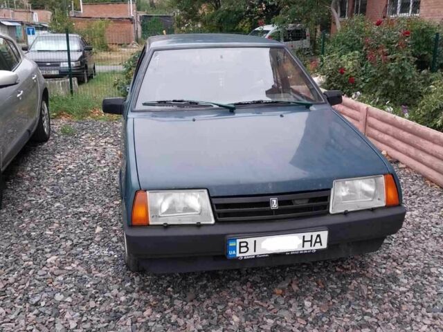 Зеленый ВАЗ 2109, объемом двигателя 1.5 л и пробегом 184 тыс. км за 1200 $, фото 1 на Automoto.ua