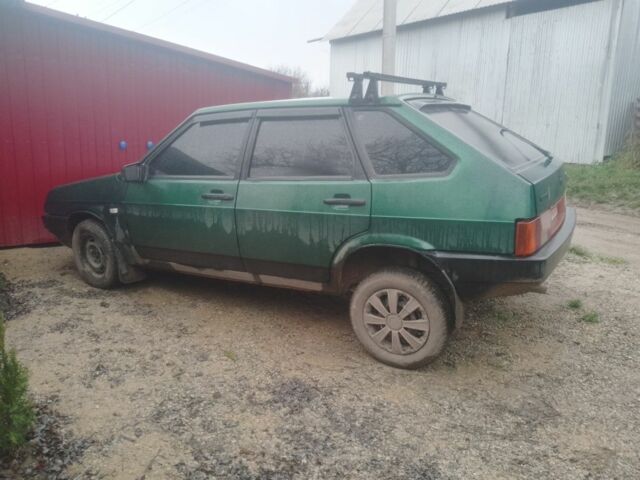 Зеленый ВАЗ 2109, объемом двигателя 1 л и пробегом 200 тыс. км за 850 $, фото 3 на Automoto.ua