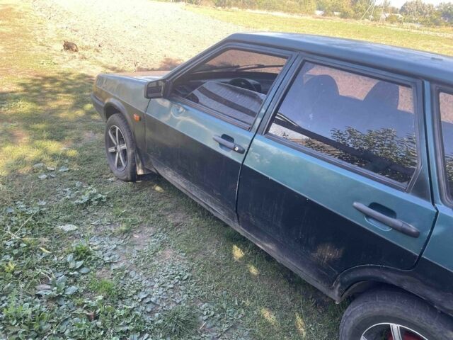 Зеленый ВАЗ 2109, объемом двигателя 1.5 л и пробегом 1000 тыс. км за 597 $, фото 2 на Automoto.ua