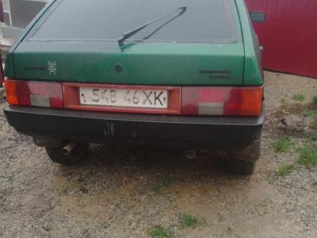 Зеленый ВАЗ 2109, объемом двигателя 1 л и пробегом 200 тыс. км за 850 $, фото 4 на Automoto.ua