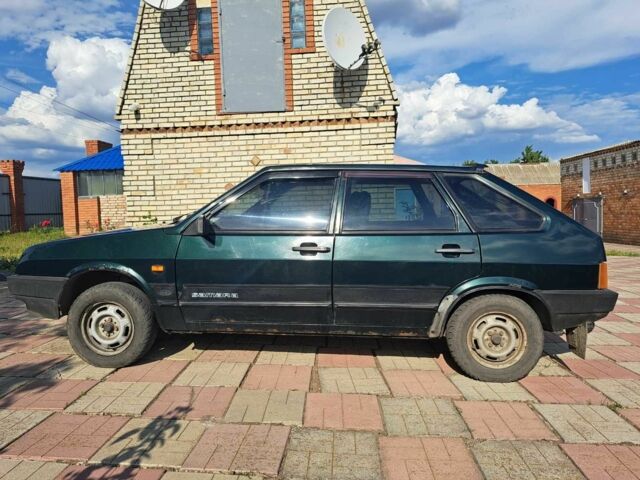 Зеленый ВАЗ 2109, объемом двигателя 1.5 л и пробегом 250 тыс. км за 1300 $, фото 4 на Automoto.ua