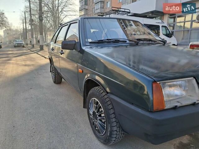 Зелений ВАЗ 2109, об'ємом двигуна 1.5 л та пробігом 196 тис. км за 1150 $, фото 1 на Automoto.ua