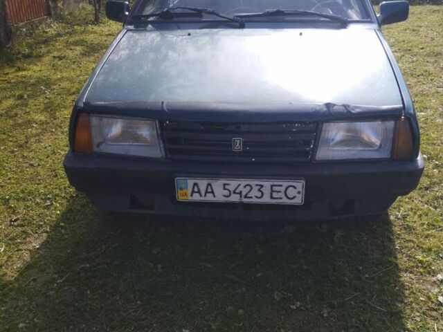 Зеленый ВАЗ 2109, объемом двигателя 0 л и пробегом 300 тыс. км за 360 $, фото 1 на Automoto.ua