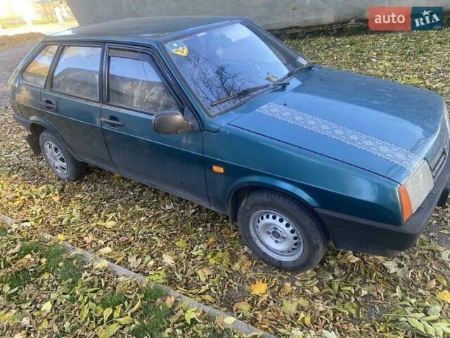 Зеленый ВАЗ 2109, объемом двигателя 1.5 л и пробегом 195 тыс. км за 1350 $, фото 1 на Automoto.ua