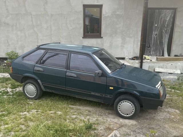 Зеленый ВАЗ 2109, объемом двигателя 1.5 л и пробегом 228 тыс. км за 1250 $, фото 3 на Automoto.ua