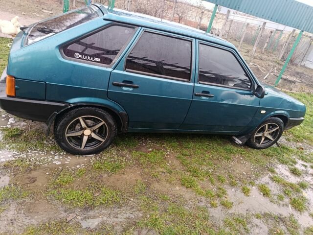 Зеленый ВАЗ 2109, объемом двигателя 1.5 л и пробегом 350 тыс. км за 1548 $, фото 1 на Automoto.ua