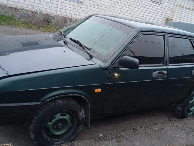 Зеленый ВАЗ 2109, объемом двигателя 0 л и пробегом 19 тыс. км за 950 $, фото 1 на Automoto.ua