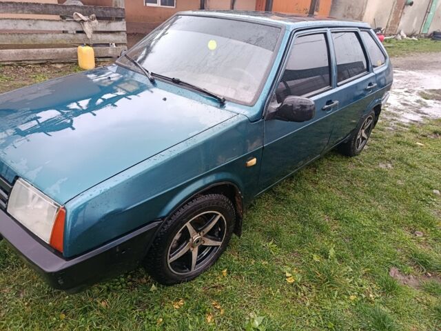 Зеленый ВАЗ 2109, объемом двигателя 1.5 л и пробегом 350 тыс. км за 1548 $, фото 3 на Automoto.ua