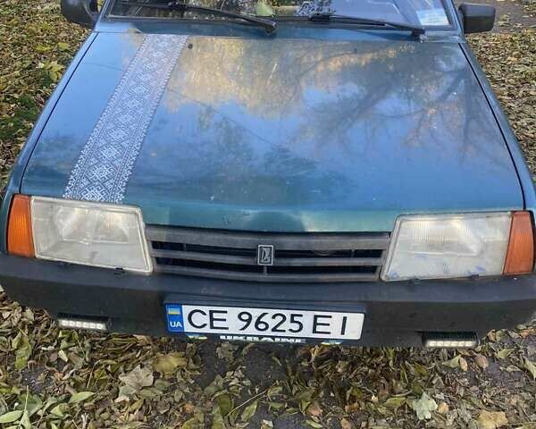 Зеленый ВАЗ 2109, объемом двигателя 1.5 л и пробегом 195 тыс. км за 1350 $, фото 2 на Automoto.ua