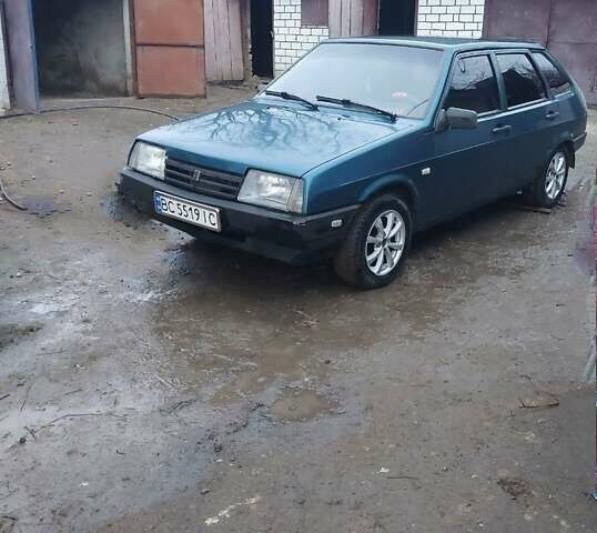 Зеленый ВАЗ 2109, объемом двигателя 1.6 л и пробегом 373 тыс. км за 1700 $, фото 1 на Automoto.ua
